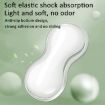 Cool Silicone Keyboard Wrist Rest Mouse Pad - Large Green - 5