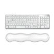 Cool Silicone Keyboard Wrist Rest Mouse Pad Large Transparent - 1