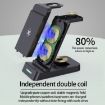 15W Qi Wireless Charger 3-in-1 Stand for Samsung Watch/Galaxy Buds - 3