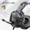 Yesido EK01 RGB Gaming Wired Earphone with Microphone - Black - 3