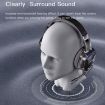 Yesido EK01 RGB Gaming Wired Earphone with Microphone - Black - 5