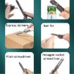 5 In 1 Multi Tool Outdoor Gadgets - SIM Tray Ejector, Screwdriver - 4