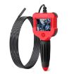 2.4" Screen Fuel Tank Inspection Night Vision Endoscope 1m Hard Wire - 1