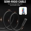 8mm Pipeline Camera Engine Cylinder Endoscope 2m Hard Wire - 6