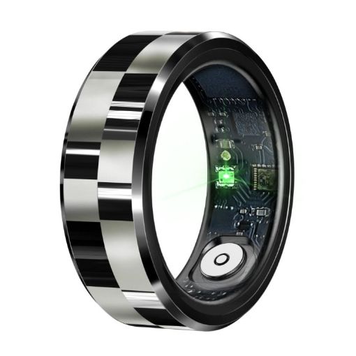 R9 SIZE 9 Smart Ring - Health Monitoring & Gesture Control - 1
