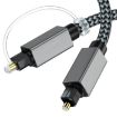 Toslink Male to Male Digital Optical Audio Cable, 3m Length - 1