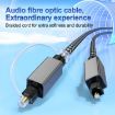 Toslink Male to Male Digital Optical Audio Cable, 3m Length - 2