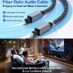 Toslink Male to Male Digital Optical Audio Cable 1.8m - 7