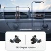 Yesido C124 Car Air Outlet Mini Clamp Mobile Phone Holder - Black - 4