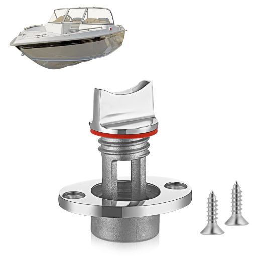 Stainless Steel Kayak Stern Drain Plug - 1pc - 1