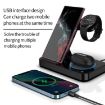 Apple Watch B18 4 in 1 Wireless Charger - White - 5