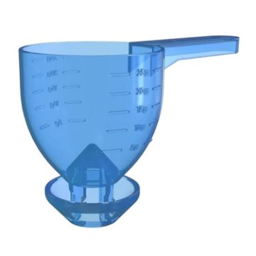 Convenient Measuring Scoop Funnel Water Bottle Scoop (Blue) - 1