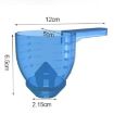 Convenient Measuring Scoop Funnel Water Bottle Scoop (Blue) - 4