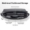 DEVASO Magnetic Crossbody Bag Handheld Organizer (Black) - 6