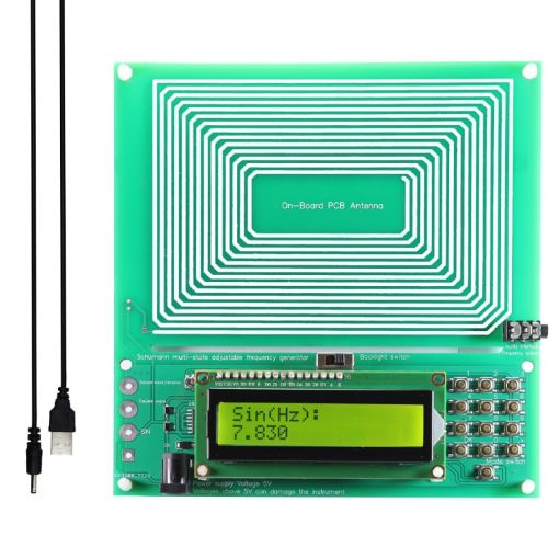 0.001HZ-200KHZ Schumann Wave Signal Generator DDS Pure Sine Frequency Modulation - 1