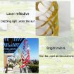 Laser Flash Bird Repellent Orchard Spiral Wind Rotor (Red) - 4