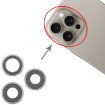iPhone 16 Pro Camera Lens Cover Set - Titanium Color - 4