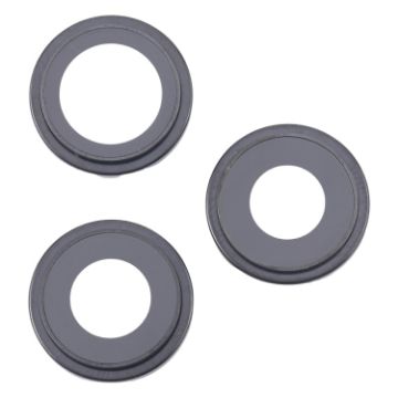 iPhone 16 Pro Max Camera Lens Cover Set - Black - 1