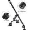 1/4 inch Screw Dual-Leg Suction Cup Mount and 2 x Single-leg Car Suction Cup Clamp Set - 4