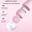 Rose Quartz Face Oil Absorbing Roller - Facial Skin Repair Cleansing Massager - 6