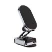 D11 Magnetic Car Phone Holder Dashboard Stand - Silver Glossy - 1