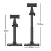 Dual-Position Rotatable Phone and Tablet Stand White - 8