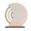 Wooden Rotating Perpetual Calendar Home Decoration (Ferris Wheel) - 6