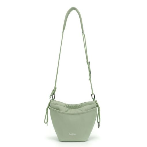 Cwatcun D159 Cloud Drawstring Camera Bag Shoulder Crossbody Photo Bag - 1