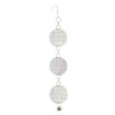Garden Bird Repellent Hanging Laser Reflective Piece - Dual-Side Silver - 1