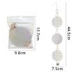 Garden Bird Repellent Hanging Laser Reflective Piece - Dual-Side Silver - 3