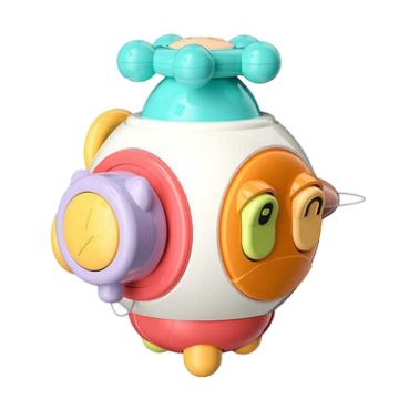 Baby Hand Grip Ball Early Learning Busy Ball Puzzle Sensory Spinning Toys - 1