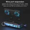 YCE-V279 USB-C Gaming Dock Station with Hard Disk Enclosure - 3