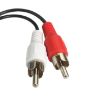 3.5mm Female to 2RCA Speaker Cable (0.23m) - 4