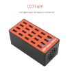 WLX-A5 90W 20 Ports USB Charging Station EU Plug - 3