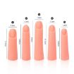 5pcs Nail Art Silicone Fake Fingers Practice Finger Molds - 3