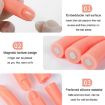 5pcs Nail Art Silicone Fake Fingers Practice Finger Molds - 7