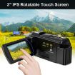 HDV265K 5K Outdoor Sports DV Camera 3X Optical Zoom - US Plug - 8