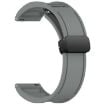 Grey Silicone Watch Band for Huawei GT2 Pro 22mm - Magnetic Buckle - 2