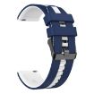 Samsung Galaxy Watch Active 2 40mm 20mm Silicone Band Blue White - 2