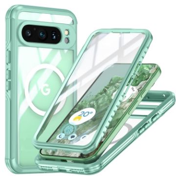 Google Pixel 9/9 Pro RedPepper Transparent IP54 Waterproof Case - 1