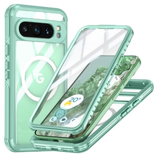 Google Pixel 9/9 Pro RedPepper Transparent IP54 Waterproof Case - 1