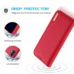 iPhone 16 DUX DUCIS Hivo Series Cowhide Flip Phone Case (Red) - 4