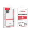 iPhone 16 Pro Max hoco Light Series Soft TPU Phone Case Transparent Black - 7