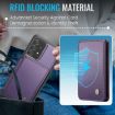 Samsung Galaxy A52s 5G RFID Leather Phone Case (Purple) - 6