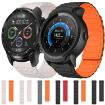 Ticwatch Pro 3 22mm Magnetic Silicone Watch Band - Starlight+Orange - 4