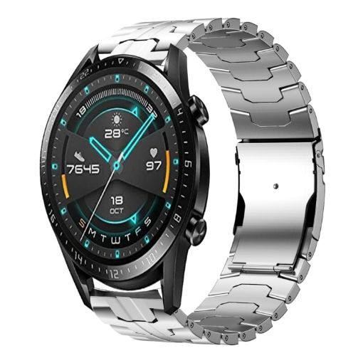 Huawei Watch GT 2 46mm/GT 2 Pro 22mm Titanium Steel Band - 1
