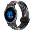 Garmin Venu 2 22mm Magnetic Buckle Braided Watch Band - Denim Blue - 1