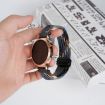 Garmin Venu 2 22mm Magnetic Buckle Braided Watch Band - Denim Blue - 3