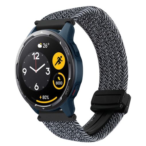 Xiaomi Watch S1 Active 22mm Braided Watch Band - Graphite Black - 1