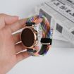 Ticwatch Pro 3 Ultra 22mm Magnetic Buckle Braided Watch Band - Colorful - 3